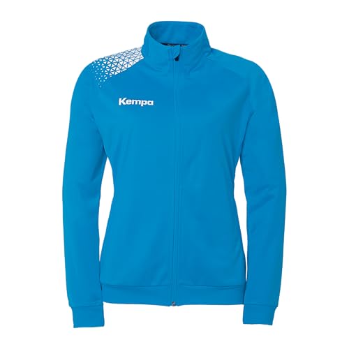 Kempa Handball Ambition 28 Poly Jacke Sport-Jacke Trainings-Jacke Ausgeh-Jacke für Damen und Mädchen - ohne Kapuze mit Reißverschlusstaschen Kempa Handball Ambition 28 Poly Jacke Sport-Jacke Trainings-Jacke Ausgeh-Jacke für Damen und Mädchen - ohne Kapuze mit Reißverschlusstaschen von Kempa
