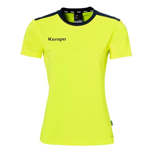 Kempa Damen Emotion 27 T-Shirt, Fluo Gelb/Marine, XXL EU Kempa Damen Emotion 27 T-Shirt, Fluo Gelb/Marine, XXL EU von Kempa