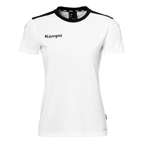 Kempa Damen Emotion 27 T-Shirt, Weiß/Schwarz, L EU von Kempa