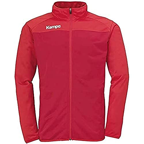 Kempa Herren Prime Poly Jacke, chilirot/Rot, m von Kempa