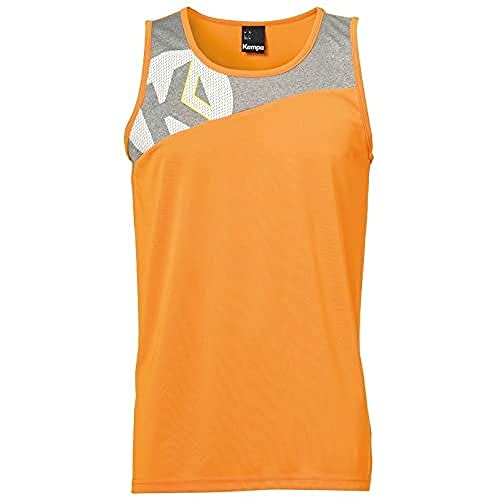 Kempa Herren Core 2.0 Singlet, Fresh orange/Dark grau me, x_l von Kempa