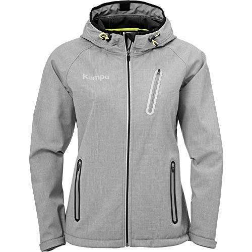 Kempa Herren Core 2.0 Softshell Jacke, Dark grau Melange, XXL von Kempa