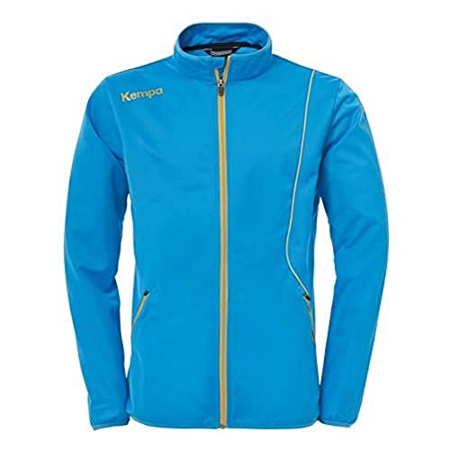 Kempa Herren Curve Classic Jacke, Kempablau/Gold, 4XL Kempa Herren Curve Classic Jacke, Kempablau/Gold, 4XL von Kempa