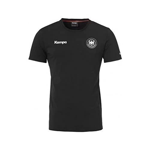Kempa Herren Dhb Deutschland T-Shirt Kinder Fan-Trikot, schwarz, 152 Kempa Herren Dhb Deutschland T-Shirt Kinder Fan-Trikot, schwarz, 152 von Kempa