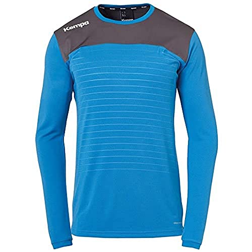 Kempa Herren Longsleeve Emotion 2.0 Langarmshirt, kempablau/Anthra, L, 200226802 von Kempa