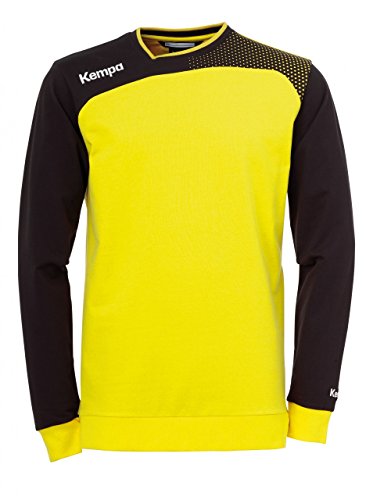 Kempa Herren Emotion Training Top Trainingstop, maisgelb/Schwarz, XXS von Kempa