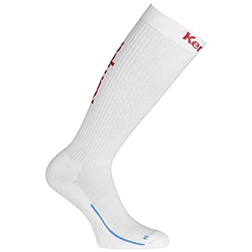 Kempa Herren Lang-200354502 Socken, weiß/Rot, 46-50 (XL) Kempa Herren Lang-200354502 Socken, weiß/Rot, 46-50 (XL) von Kempa
