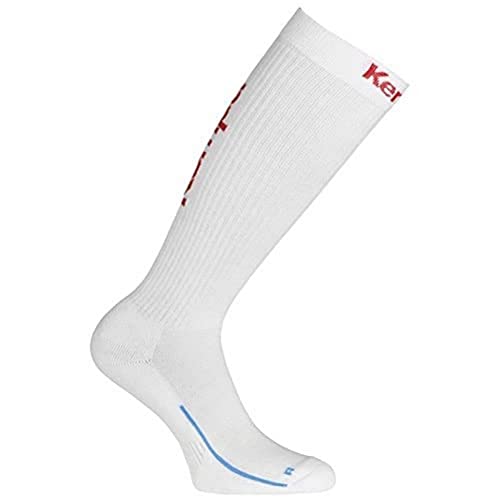 Kempa Herren Lang-200354502 Socken, weiß/Rot, 46-50 (XL) von Kempa