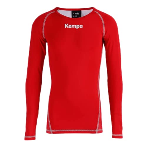 Kempa Kinder Bekleidung Teamsport Attitude Longsleeve, rot, 116 von Kempa