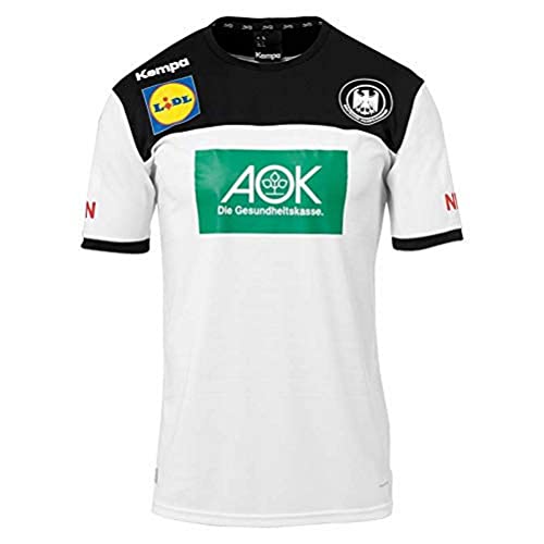 Kempa Kinder Dhb Heimtrikot, weiß, 116 von Kempa