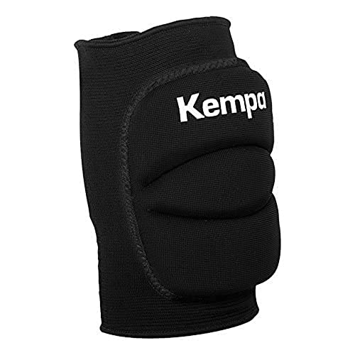 Kempa KNIE INDOOR SUPPORT GEPOLSTERT, Knie-Schoner für Handball, Volleyball etc., Knie-Schützer für Herren, Damen, Kinder, Protektoren, 1 Paar, XS, schwarz Kempa KNIE INDOOR SUPPORT GEPOLSTERT, Knie-Schoner für Handball, Volleyball etc., Knie-Schützer für Herren, Damen, Kinder, Protektoren, 1 Paar, XS, schwarz von Kempa