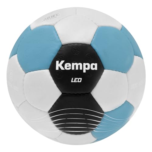 Kempa Kinder und Erwachsene Leo Handballball, gris/Noir, 2 von Kempa