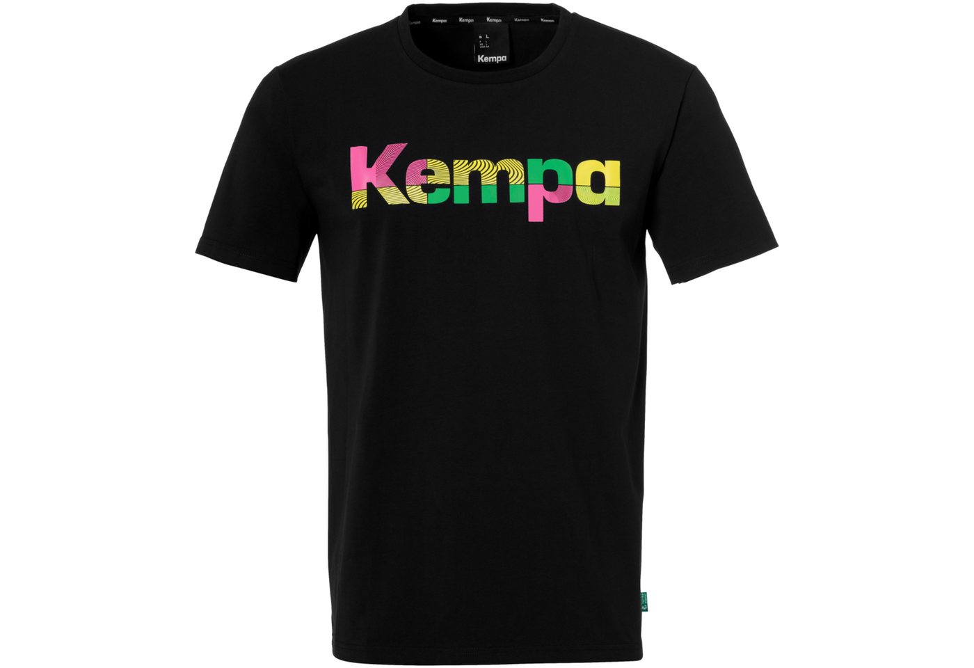 Kempa Kurzarmshirt T-SHIRT BACK2COLOUR schwarz von Kempa