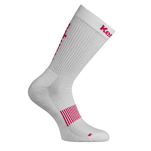 Kempa Unisex Socken Logo Classic Herren, Weiß/Pink, 46 EU Kempa Unisex Socken Logo Classic Herren, Weiß/Pink, 46 EU von Kempa