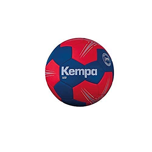Kempa LEO Handball Trainingsball und Spielball, Handball für Kinder und Erwachsene - strapazierfähig und griffig von Größe 0 bis Größe 3, ocean blau/lighthouse rot Kempa LEO Handball Trainingsball und Spielball, Handball für Kinder und Erwachsene - strapazierfähig und griffig von Größe 0 bis Größe 3, ocean blau/lighthouse rot von Kempa