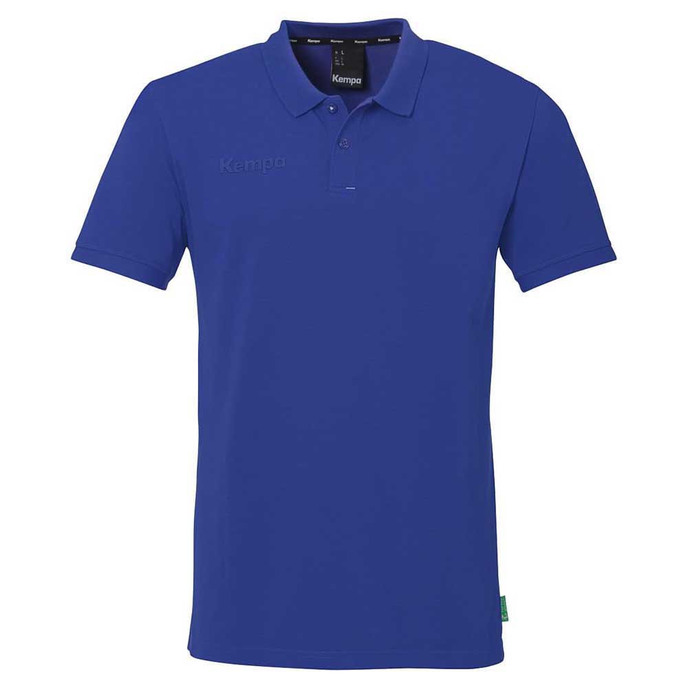 Kempa Prime Short Sleeve Polo Blau 140 cm von Kempa