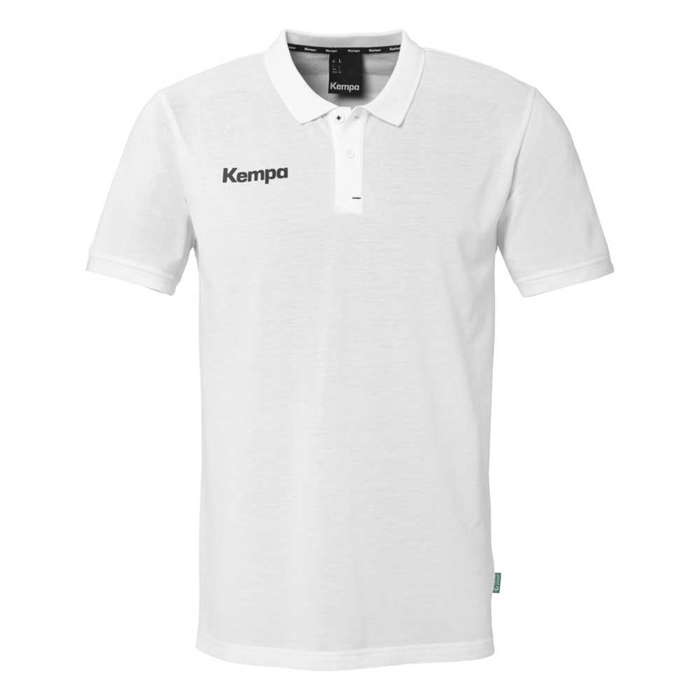 Kempa Prime Short Sleeve Polo Weiß L Mann von Kempa