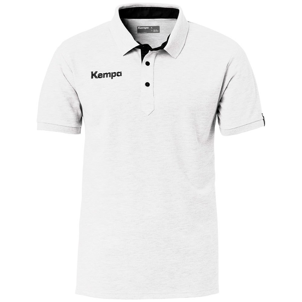 Kempa Prime Short Sleeve Polo Weiß L Mann von Kempa