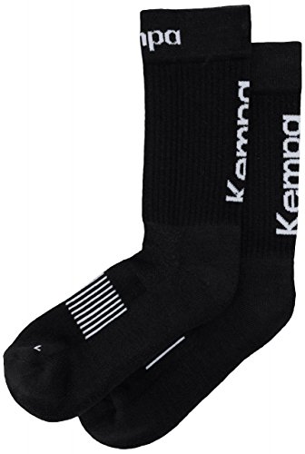 Kempa LOGO CLASSIC SOCKEN, Sportsocken, Tennissocken, Rechts-Links-Socken, Strümpfe für Herren, Damen, Kinder, 1 Paar, Schwarz/Weiß, Größe: 31-35 Kempa LOGO CLASSIC SOCKEN, Sportsocken, Tennissocken, Rechts-Links-Socken, Strümpfe für Herren, Damen, Kinder, 1 Paar, Schwarz/Weiß, Größe: 31-35 von Kempa