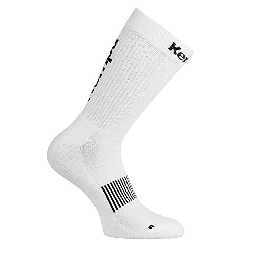 Kempa LOGO CLASSIC SOCKEN, Sportsocken, Tennissocken, Rechts-Links-Socken, Strümpfe für Herren, Damen, Kinder, 1 Paar , 41-45 , Weiß/Schwarz Kempa LOGO CLASSIC SOCKEN, Sportsocken, Tennissocken, Rechts-Links-Socken, Strümpfe für Herren, Damen, Kinder, 1 Paar , 41-45 , Weiß/Schwarz von Kempa