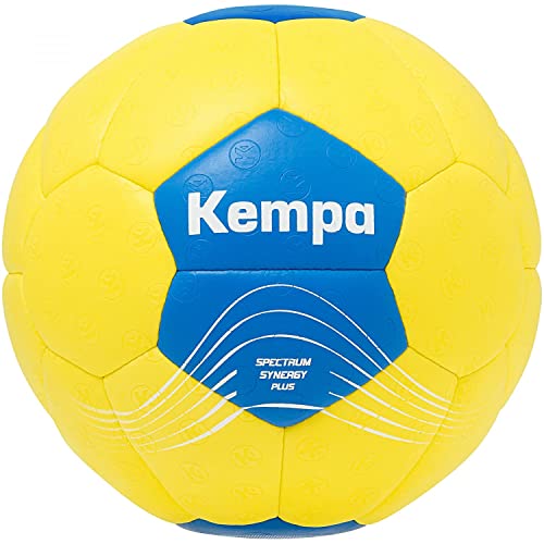 Kempa Spectrum Synergy Plus Handball Spiel- und Trainingsball mit einzigartiger 30-Panel-Konstruktion - für jede Altersklasse geeignet - Farbe: sweden gelb/sweden blau Kempa Spectrum Synergy Plus Handball Spiel- und Trainingsball mit einzigartiger 30-Panel-Konstruktion - für jede Altersklasse geeignet - Farbe: sweden gelb/sweden blau von Kempa