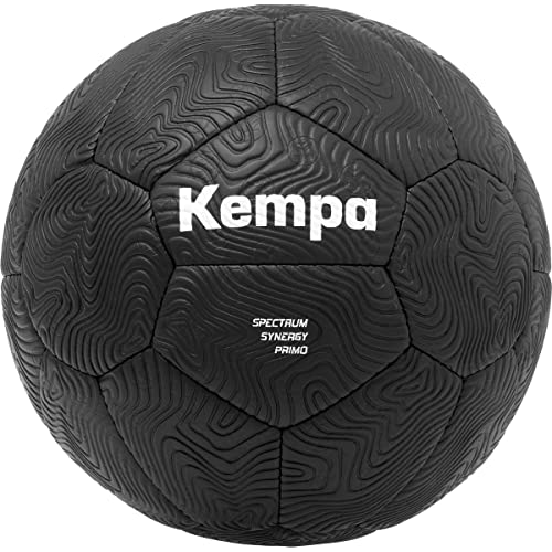 Kempa Spectrum Synergy Primo Black&White Handball Trainings- und Spielball mit einzigartiger 30-Panel-Konstruktion - für Jede Altersklasse geeignet - schwarz - Größe 3 Kempa Spectrum Synergy Primo Black&White Handball Trainings- und Spielball mit einzigartiger 30-Panel-Konstruktion - für Jede Altersklasse geeignet - schwarz - Größe 3 von Kempa