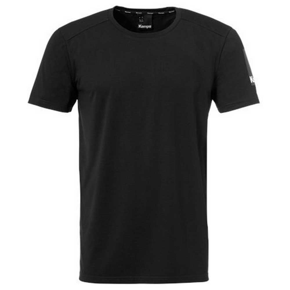 Kempa Status Short Sleeve T-shirt Schwarz XL Mann von Kempa