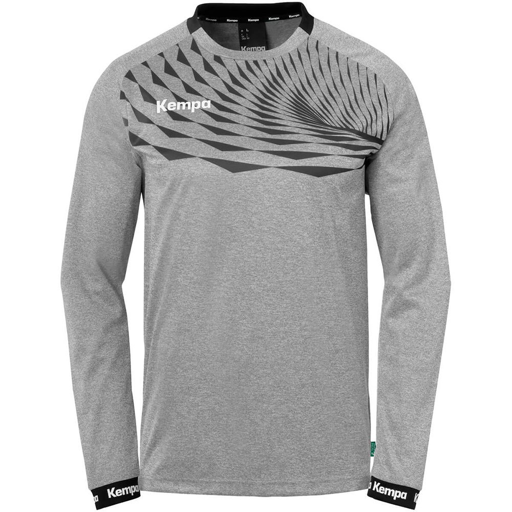 Kempa Wave 26 Long Sleeve T-shirt Grau M Mann von Kempa