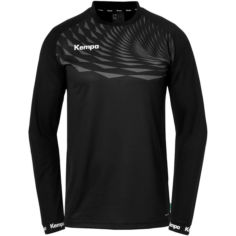 Kempa Wave 26 Long Sleeve T-shirt Schwarz XL Mann von Kempa