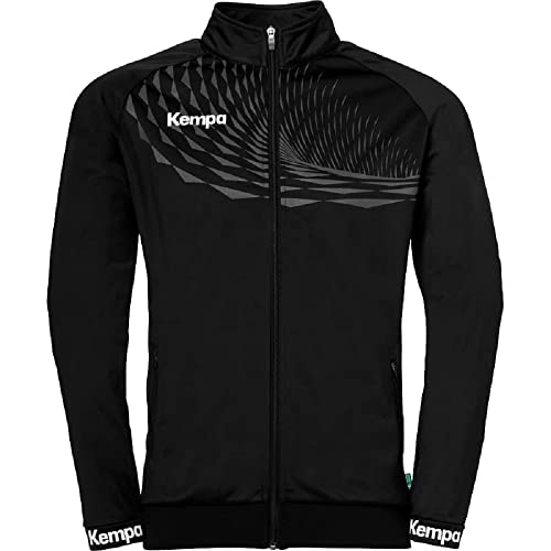 Kempa Wave 26 Poly Jacket Herren Jungen Sport Fußball Trainingsjacke Sweatshirt Jacke Sweatjacke - elastisches Trainings-Sweatshirt mit Reißverschluss-Taschen, 164 Kempa Wave 26 Poly Jacket Herren Jungen Sport Fußball Trainingsjacke Sweatshirt Jacke Sweatjacke - elastisches Trainings-Sweatshirt mit Reißverschluss-Taschen, 164 von Kempa