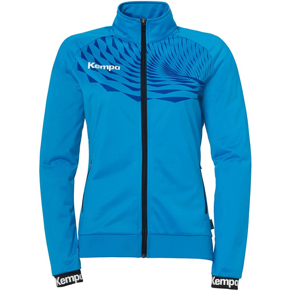 Kempa Wave 26 Poly Tracksuit Jacket Blau L Frau Kempa Wave 26 Poly Tracksuit Jacket Blau L Frau von Kempa