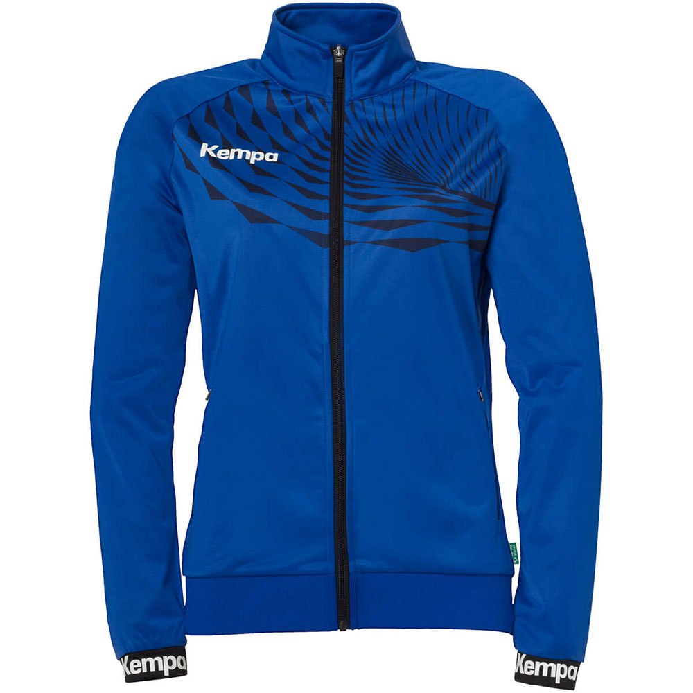 Kempa Wave 26 Poly Tracksuit Jacket Blau M Frau Kempa Wave 26 Poly Tracksuit Jacket Blau M Frau von Kempa