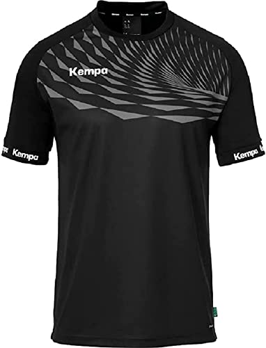 Kempa Wave 26 Shirt Herren Jungen Sportshirt Kurzarm T-Shirt Funktionsshirt Handball Gym Fitness Trikot - elastisch und atmungsaktiv von Kempa