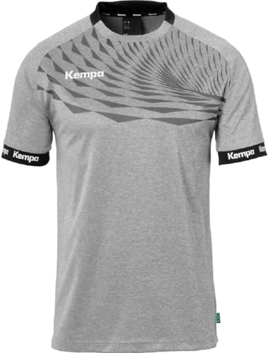 Kempa Wave 26 Shirt Herren Jungen Sportshirt Kurzarm T-Shirt Funktionsshirt Handball Gym Fitness Trikot - elastisch und atmungsaktiv von Kempa