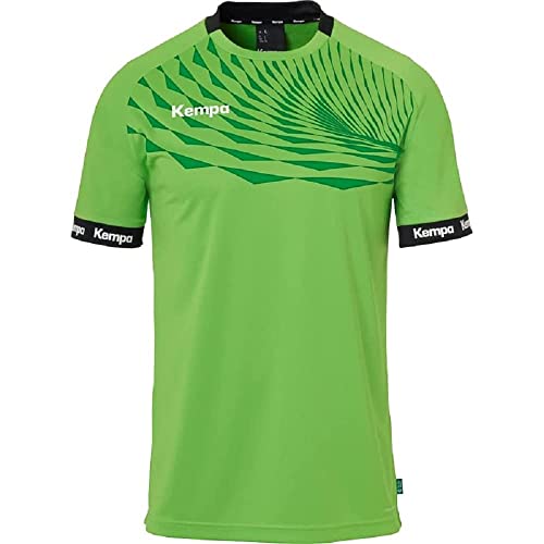 Kempa Wave 26 Shirt Herren Jungen Sportshirt Kurzarm T-Shirt Funktionsshirt Handball Gym Fitness Trikot - elastisch und atmungsaktiv von Kempa