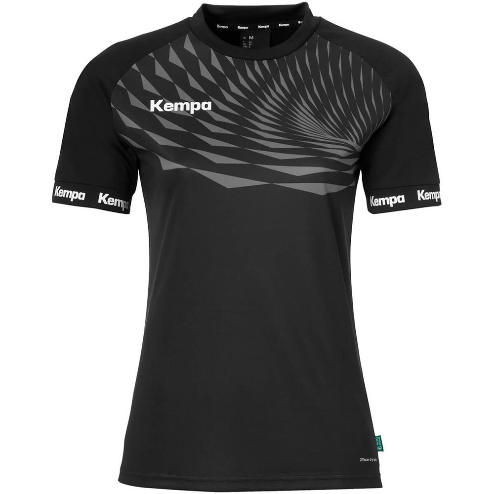 Kempa Wave 26 Short Sleeve T-shirt Schwarz 2XL Frau von Kempa