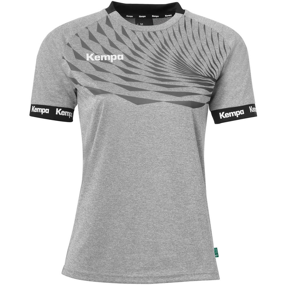 Kempa Wave 26 Short Sleeve T-shirt Grau 2XL Frau von Kempa