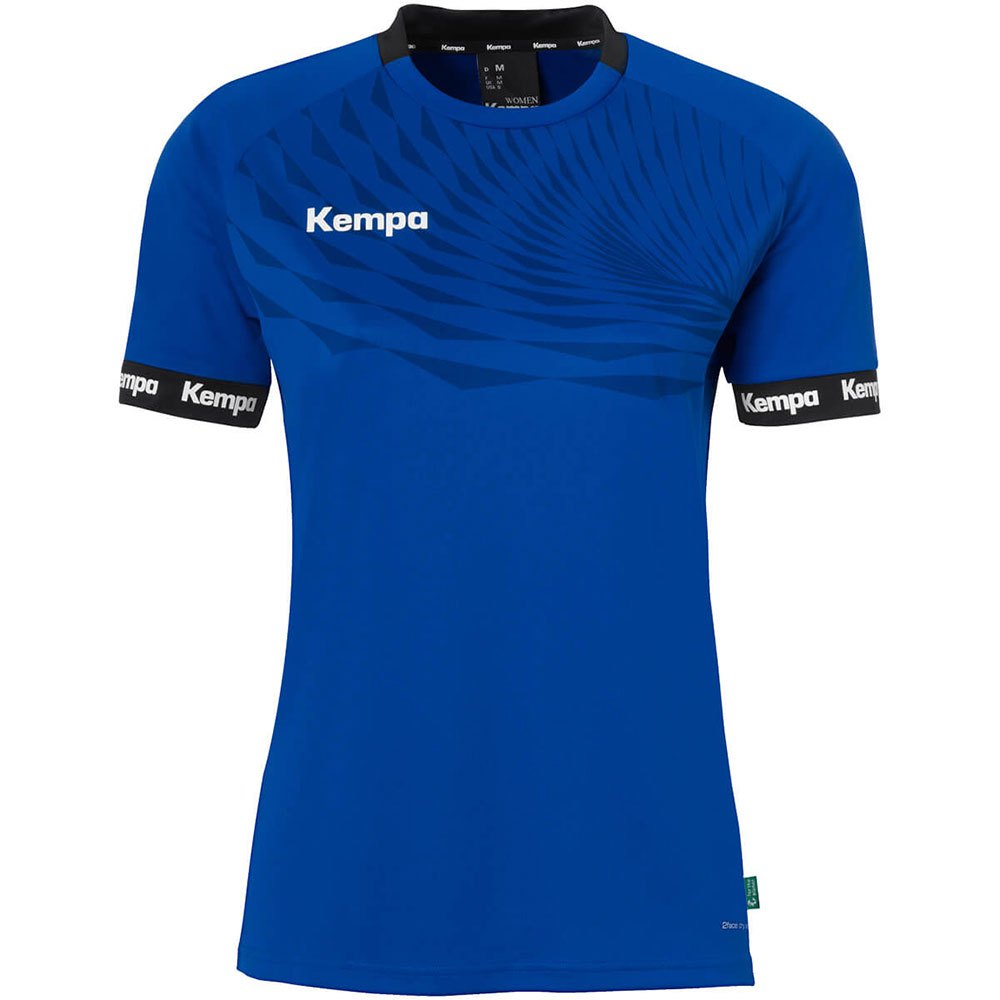 Kempa Wave 26 Short Sleeve T-shirt Blau M Frau von Kempa