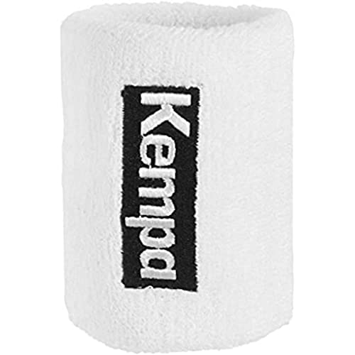 Kempa Zubehör Schweißband Lang 2er Pack, Weiß, M, 200581101 Kempa Zubehör Schweißband Lang 2er Pack, Weiß, M, 200581101 von Kempa