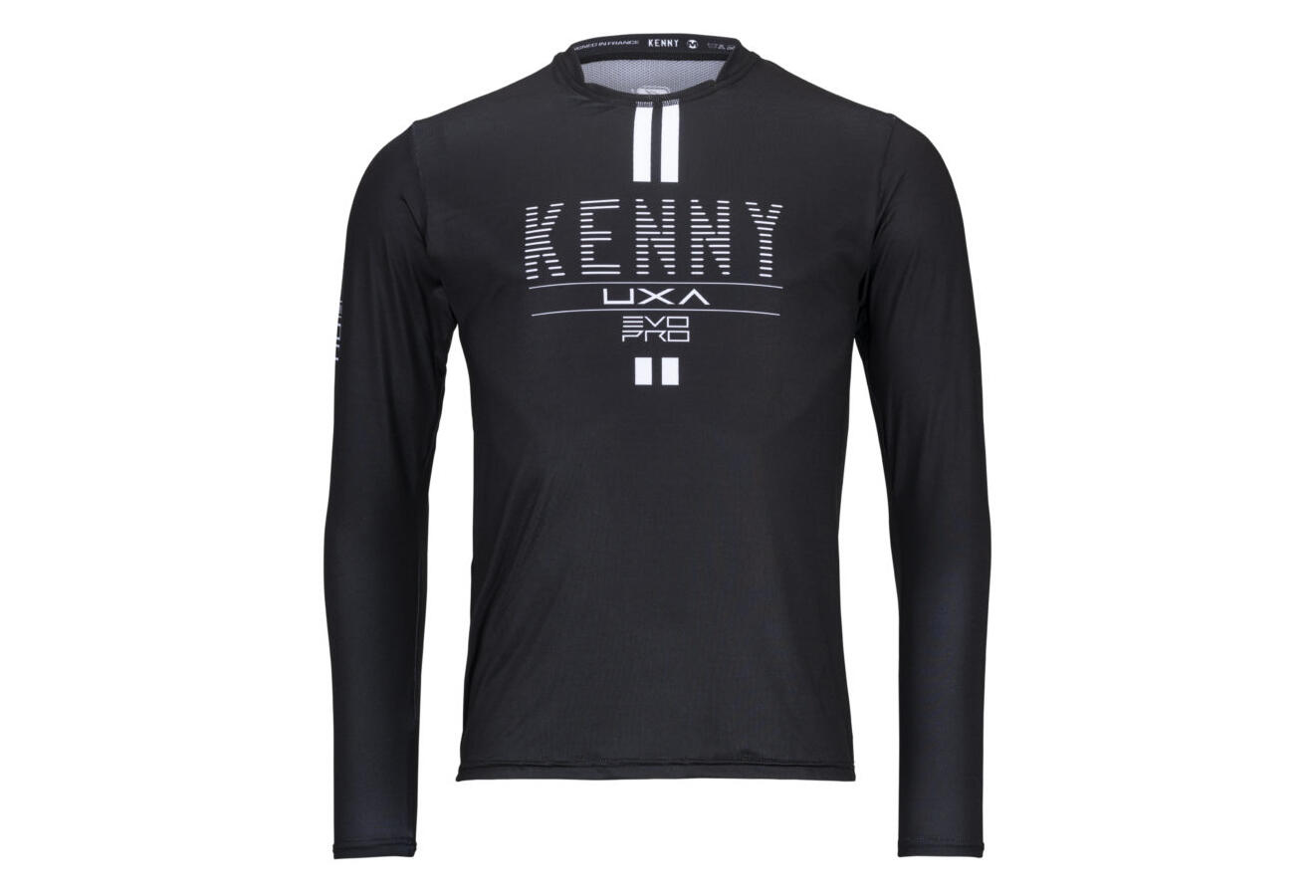 Kenny Evo-Pro Langarmtrikot Schwarz von Kenny