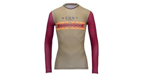 kenny charger damen langarmtrikot braun   rot von Kenny