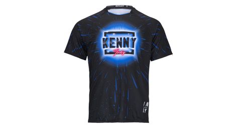 kurzarmtrikot kenny indy neonblau schwarz kurzarmtrikot kenny indy neonblau schwarz von Kenny