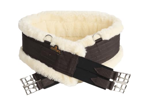 Kentucky Horsewear - Sattelgurt - Wolle/Fell - Braun 135 cm Kentucky Horsewear - Sattelgurt - Wolle/Fell - Braun 135 cm von Kentucky