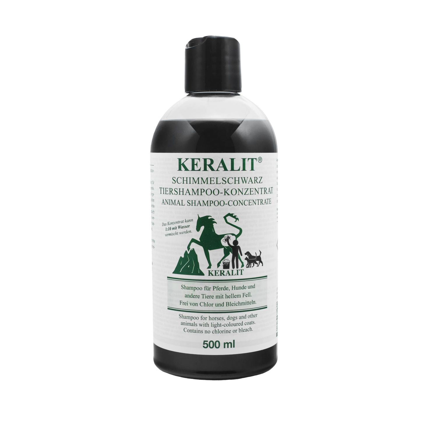 Keralit Schimmelschwarz Shampoo 500ml Keralit Schimmelschwarz Shampoo 500ml von Keralit