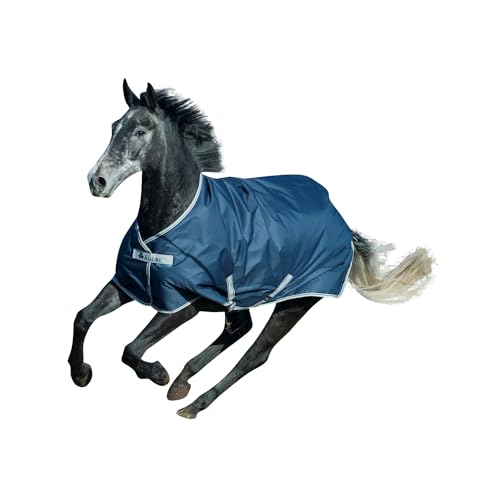 Bucas Freedom Turnout 125 Pferdedecke 150g, Navy/Silber Bucas Freedom Turnout 125 Pferdedecke 150g, Navy/Silber von Bucas