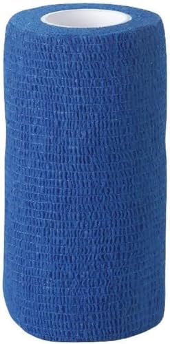 Kerbl EquiLastic selbsthaftende Bandage, blau, 10cm breit von Kerbl