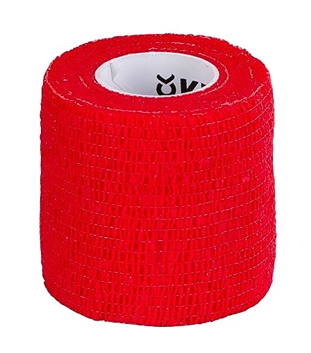 Kerbl EquiLastic selbsthaftende Bandage, rot, 5cm breit von Kerbl