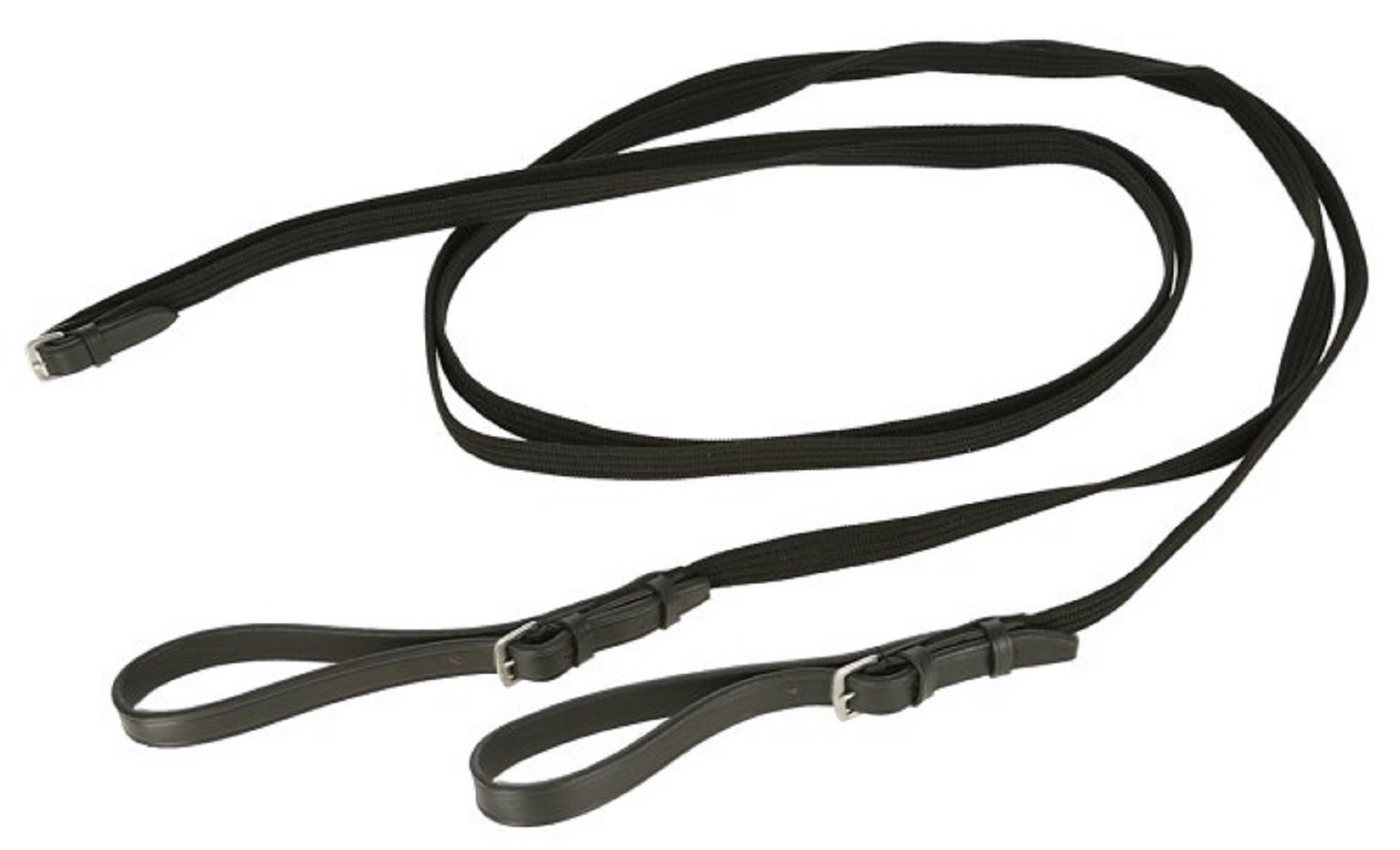 Kerbl Gurtzügel Gurt-Schlaufzügel, schwarz, mit geteilten Lederschlaufen Kerbl Gurtzügel Gurt-Schlaufzügel, schwarz, mit geteilten Lederschlaufen von Kerbl