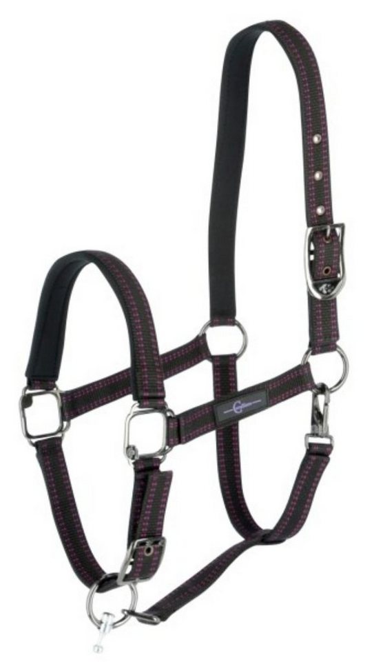 Kerbl Halfter Pferdehalfter inkl. Pin Größe Cob schwarz / fuchsia 3221379 Kerbl Halfter Pferdehalfter inkl. Pin Größe Cob schwarz / fuchsia 3221379 von Kerbl