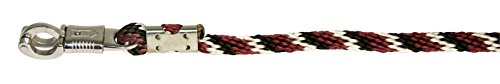 Kerbl Strick Führstrick Mustang Panikhaken, Rot/Schwarz/Weiß, 321437 Kerbl Strick Führstrick Mustang Panikhaken, Rot/Schwarz/Weiß, 321437 von Kerbl